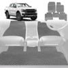 6D Diamond Car Floor Mats for Ford Ranger 2022-Current-Full Set-Grey-Outback GT