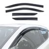AUSGO Injection Weather Shields for Toyota CHR 2016-2024 Weathershields Window Visors Wind Deflectors