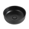 Attica 360mm Matt Black Hampton Round Basin