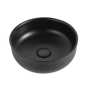 Attica 360mm Matt Black Hampton Round Basin