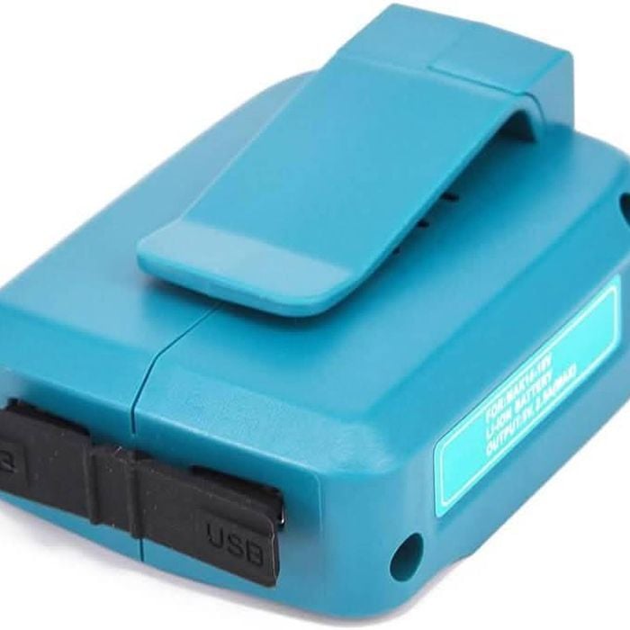 Usb Port Phone Charger Adapter Li-ion Battery For Makita 18v 14.4v Bl1830