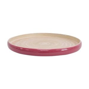 Lvd Berry Bamboo Plate/serving Tray Home Kitchen Decor 35x35x3cm