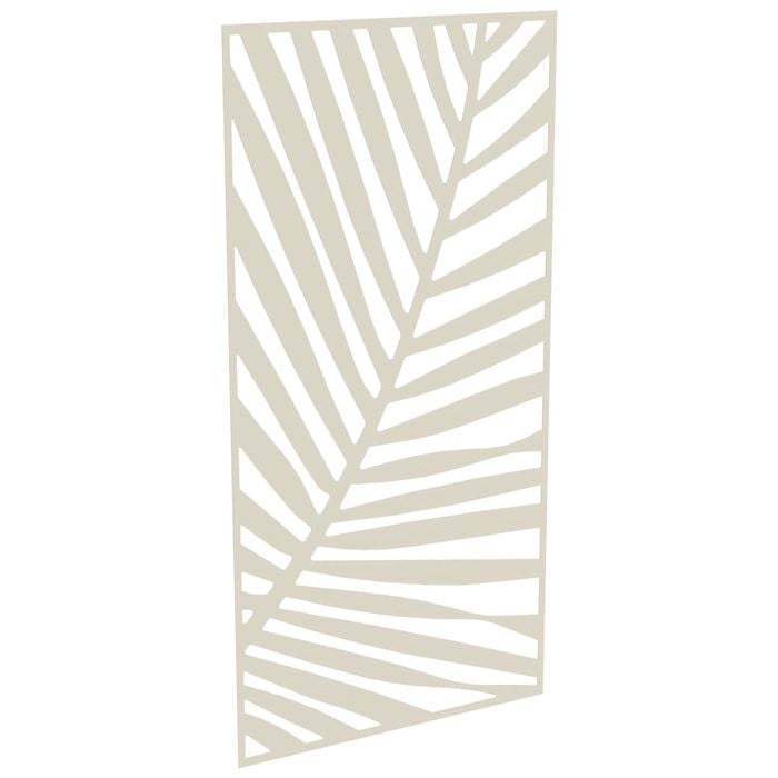 ProtectorAl 300-1200 x 1201-2400mm Surfmist Palm Unframed Solid Aluminium Decorative Panel
