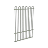 ProtectorAl 350 - 1200 x 1800mm Pale Eucalypt Aluminium Loop Top Pool Fence Panel With Mid Rail