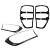 Black Headlight Covers For Ford Ranger Px2 Px3 2015-2019