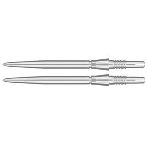 2PK Target Swiss Storm Dart Point Replacement Spare Accessory Tip 30mm Silver