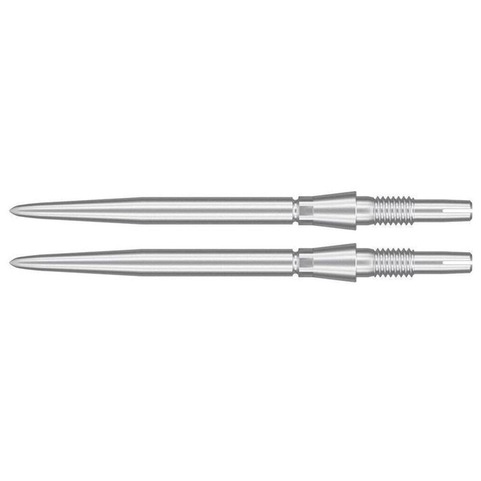 2PK Target Swiss Storm Dart Point Replacement Spare Accessory Tip 30mm Silver