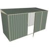 Build-a-Shed 1.5 x 3.7 x 2m Single Hinged Side Door Skillion Shed - Green