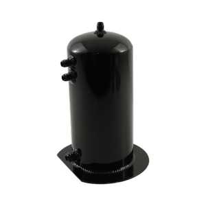 Cal Custom 2.5 Litre Surge Tank Single Outlet Black Aluminium
