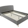 Zion Bed Frame Grey - Queen
