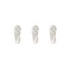 Everhang 6kg Plastic Picture Hanging Utility Hook - 3 Pack
