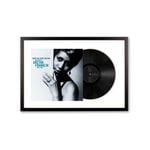 Framed Aretha Franklin Knew You Were Waiting: The Best Of Aretha Franklin 1980-2014 Vinyl Album Art