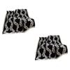 SOGA 2X 130x170cm Retro Vine Pattern Throw Blanket
