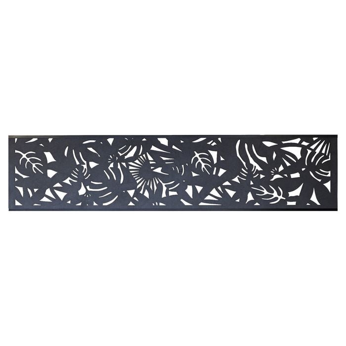 Matrix 2400 x 600mm Charcoal Rainforest Fence Extension