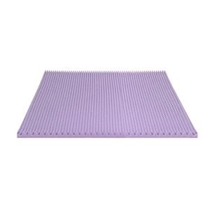 Giselle 5cm Memory Foam Mattress Topper Egg Crate - King