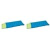2PK Quest Outdoors Kids Ridgeline 0 Deg Sleeping Bag - Blue