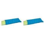 2PK Quest Outdoors Kids Ridgeline 0 Deg Sleeping Bag - Blue