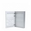 P&P Silver LED Mirror Cabinet With Bluetooth Speakers Storage And Smart Lighting For Bathrooms