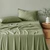 Natural Home Bamboo Sheet Set Eucalyptus Double Bed