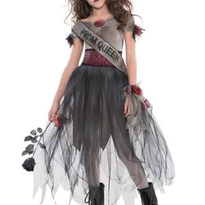 Prom Zombie Queen Girls Halloween Costume - 14-16