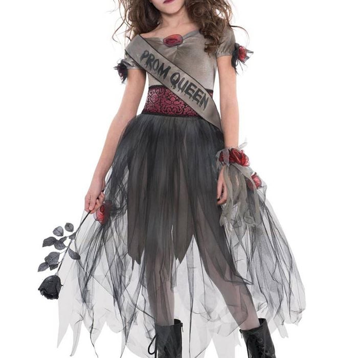 Prom Zombie Queen Girls Halloween Costume - 14-16