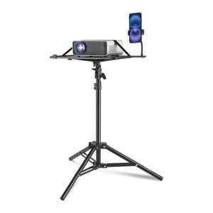 Vevor Projector Laptop Stand Black with Tripod Adjustable Height