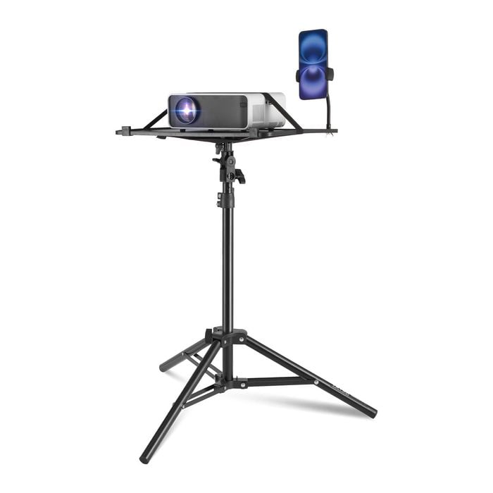 Vevor Projector Laptop Stand Black with Tripod Adjustable Height
