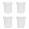 4PK Ecology 280ml Canvas Latte/Tea Cup Tableware - White