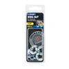 Zenith 1/4" Zinc Plated Wing Nut - 6 Pack