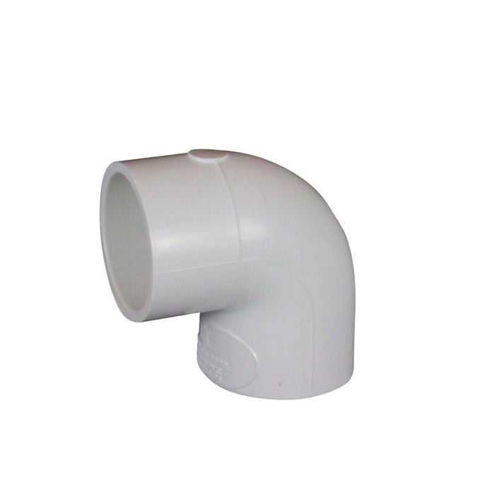 Holman 25mm 90° White PVC Elbow