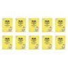 10x Spirax 314 Super Size Exercise Book 10mm Qld Ruled 64 Pages Notebook Yellow