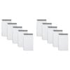 2x 5pc Spirax P541 Pp Notebook/notepad 7mm Ruled 96-pages Writing Stationery Blk