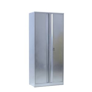 Craftright 1830 x 800 x 400mm Galvanised 2-Door Garage Storage Cabinet