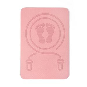 NNETM Nonslip Exercise Yoga Mat for Home Gym & Outdoors (Pink)
