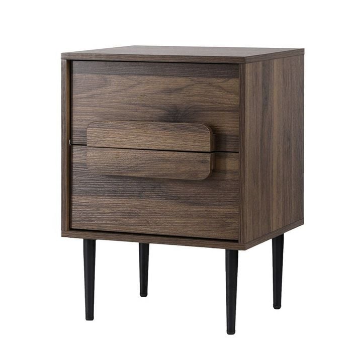 Walnut Bedside Table Bedroom