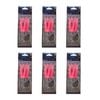 6x Wilson Rigged to Jig Rig 3 Hook Squid Style Jig Fully UV Active - Colour #4