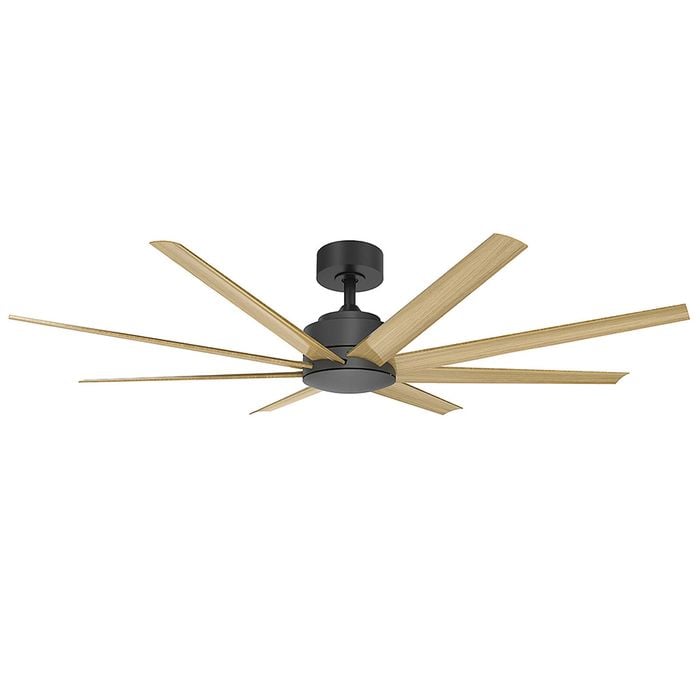 Vencha Titanic RWS Tri-Control  1530mm ABS Blades DC Ceiling Fan - Black/Oak