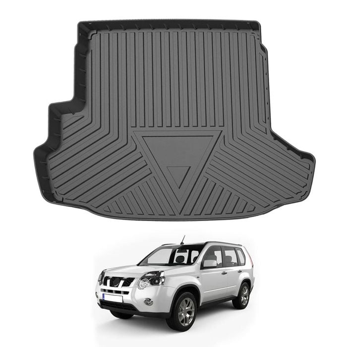 AUSGO Boot Liner for Nissan X-Trail Xtrail T31 2007-2013 Cargo Trunk Mat Boot Mat