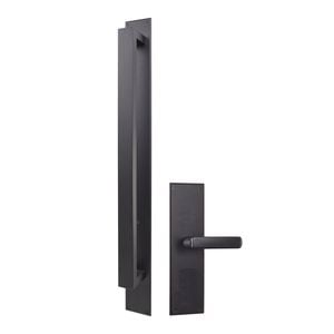 Gainsborough Matt Black Trilock Omni Allure Dummy Trim Set