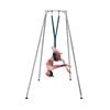 Fitnesslab Aerial Yoga Swing Stand Foldable Freestanding Pull Up Bar Station