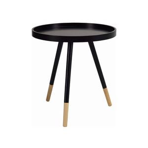 Modern Furniture INNIS 49.5x49.5cm Side Table - Black
