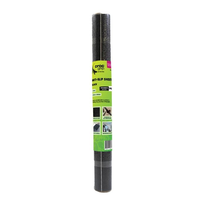 Croc Grip 500 x 500mm Black Anti-Slip Sheet