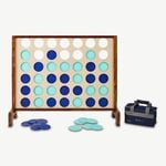 Wooden Mega 4 Game – Oversized Connect 4 Fun for All Ages