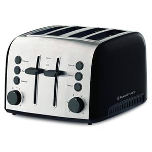 Russell Hobbs RHT94BLK Brooklyn 4 Slice Toaster Black