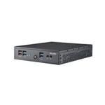 Shuttle XPC SLIM Barebone - Core i5-1335U (15W), 2x DDR5, 2x M.2 2280, HDMI, DP, VGA, COM, 2 x LAN, (5G LTE optional)