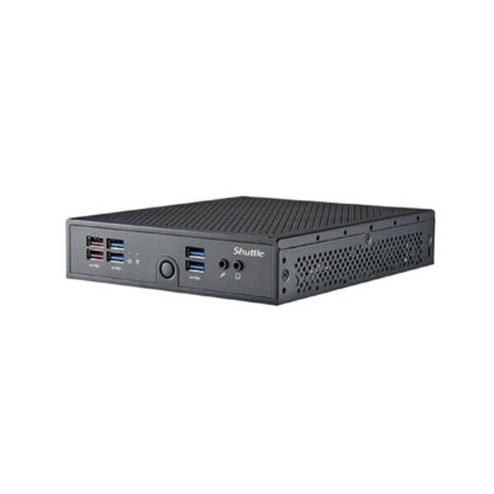 Shuttle XPC SLIM Barebone - Core i5-1335U (15W), 2x DDR5, 2x M.2 2280, HDMI, DP, VGA, COM, 2 x LAN, (5G LTE optional)