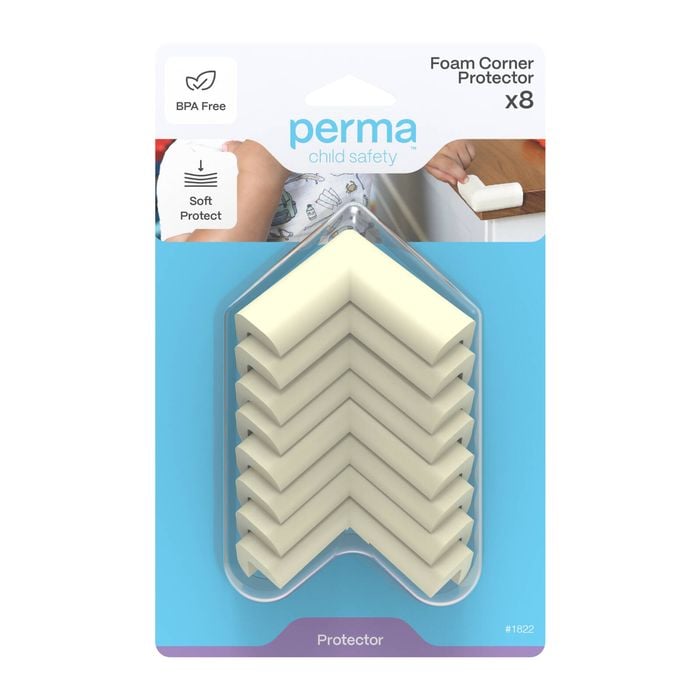 Perma Child Safety Foam Corner Protectors – 8 Pack
