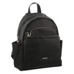 Pierre Cardin Nylon Anti - Theft Backpack - Black