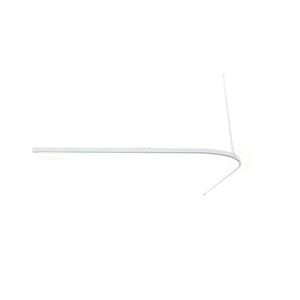 Mactrac 1200 x 1200mm White Bath Track