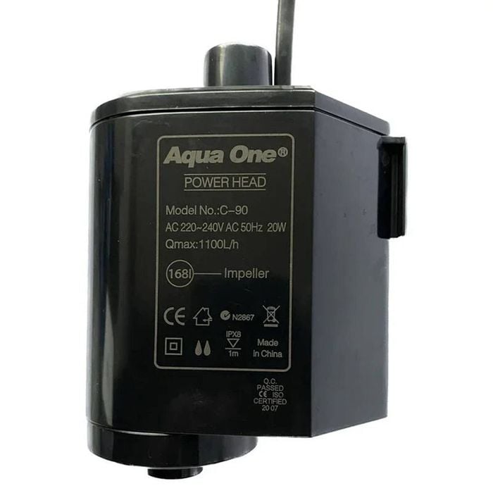Aqua One Lifestyle 125 127 157 190 Replacement Powerhead Pump